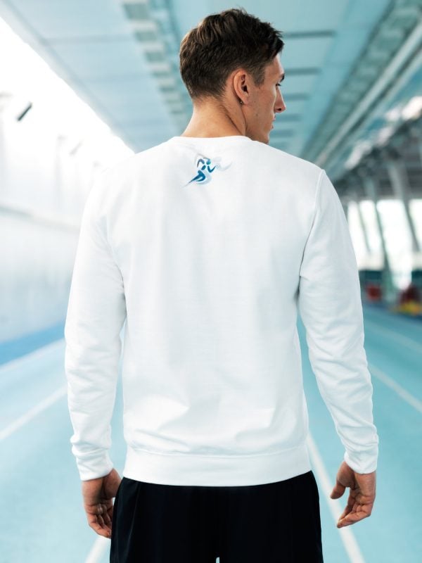 TMF Blue Focus Sweatshirt Back